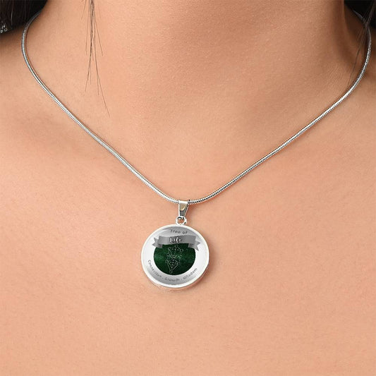Tree of Life – Sephiroth - Wisdom Balance Divine Connection - Affirmation Necklace - More Than CharmsMore Than Charms