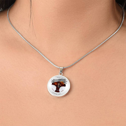 Action - Guardian Angel Affirmation Necklace - More Than CharmsMore Than Charms