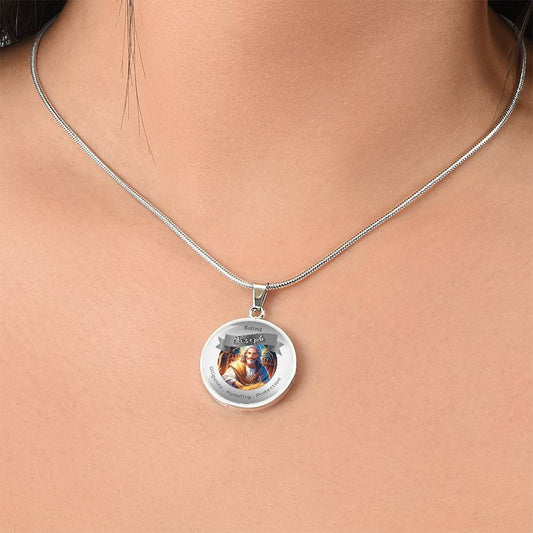Saint Joseph - Affirmation Necklace - More Than CharmsMore Than Charms
