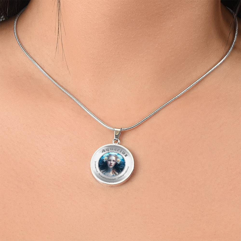 Aquarius - Affirmation Necklace - More Than CharmsMore Than Charms