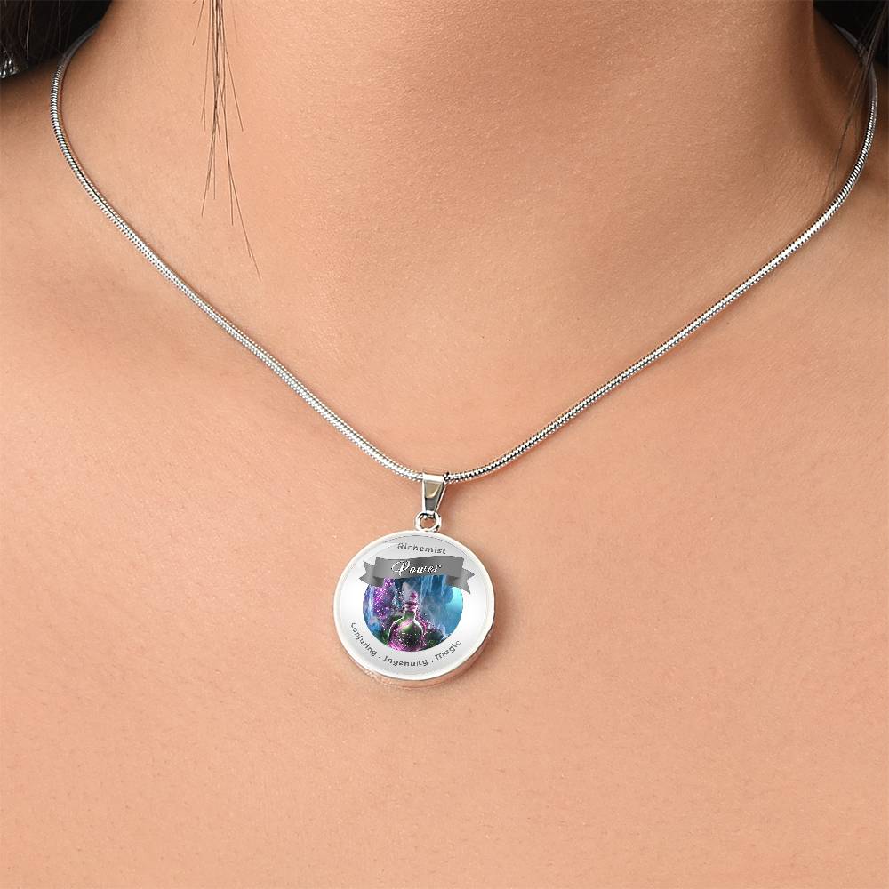 Alchemist 2 - RPG Fantasy Affirmation Necklace - More Than CharmsMore Than Charms