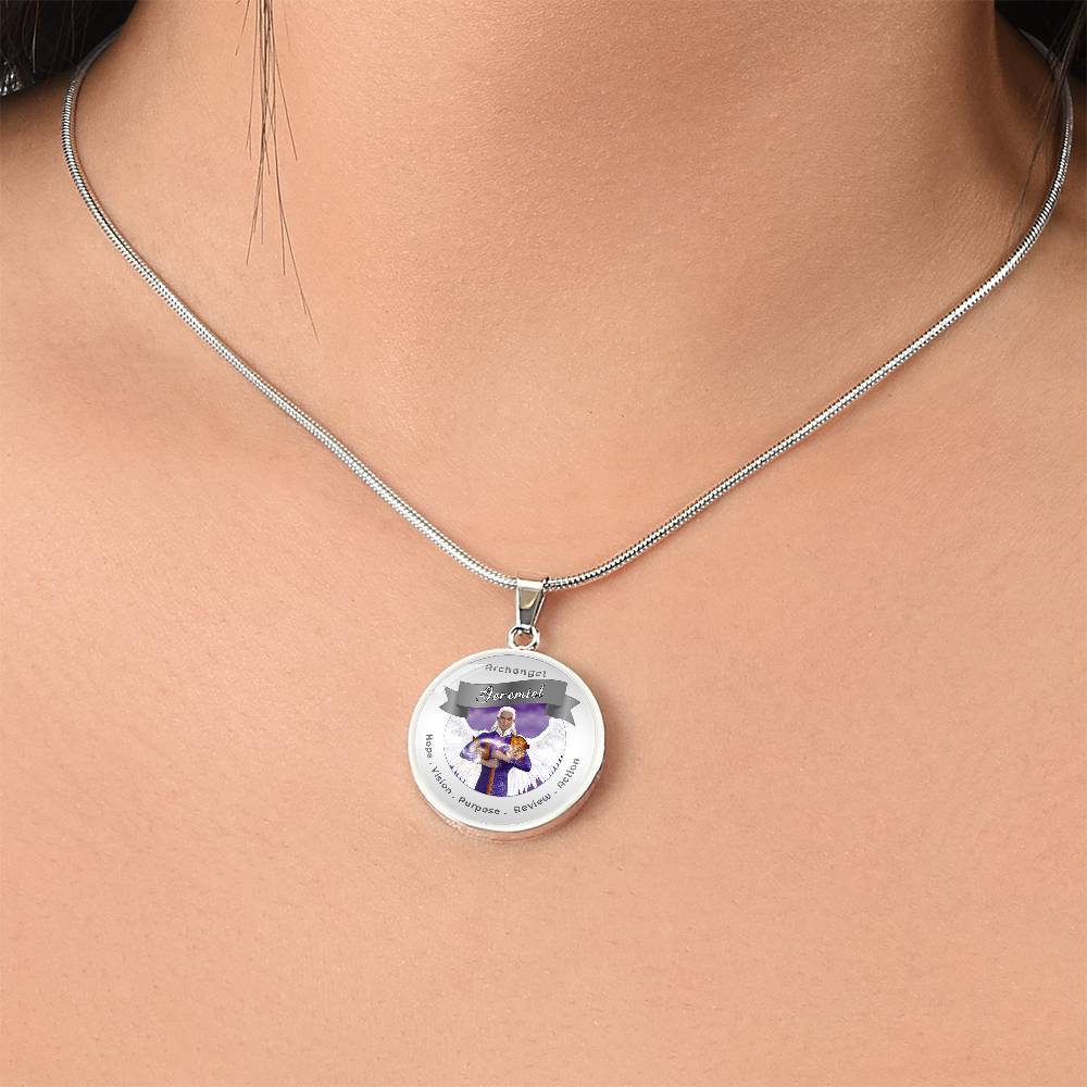 Archangel Jeremiel - Affirmation Necklace For Action, Hope, Purpose, Review & Visions - More Than CharmsMore Than Charms