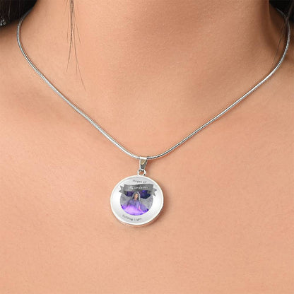 Acceptance - Guardian Angel Affirmation Necklace - More Than CharmsMore Than Charms