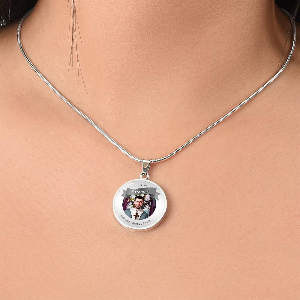 Cleric - RPG Fantasy Affirmation Necklace - More Than CharmsMore Than Charms