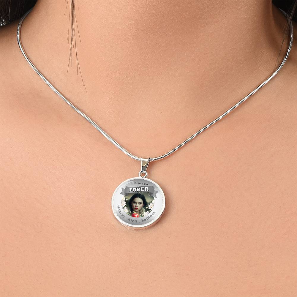 White As Snow - Affirmation Necklace - More Than CharmsMore Than Charms