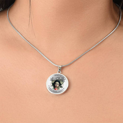 White As Snow - Affirmation Necklace - More Than CharmsMore Than Charms