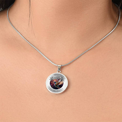 Hummingbird - Power Animal Affirmation Necklace -- Energy Joy Intuition - More Than CharmsMore Than Charms