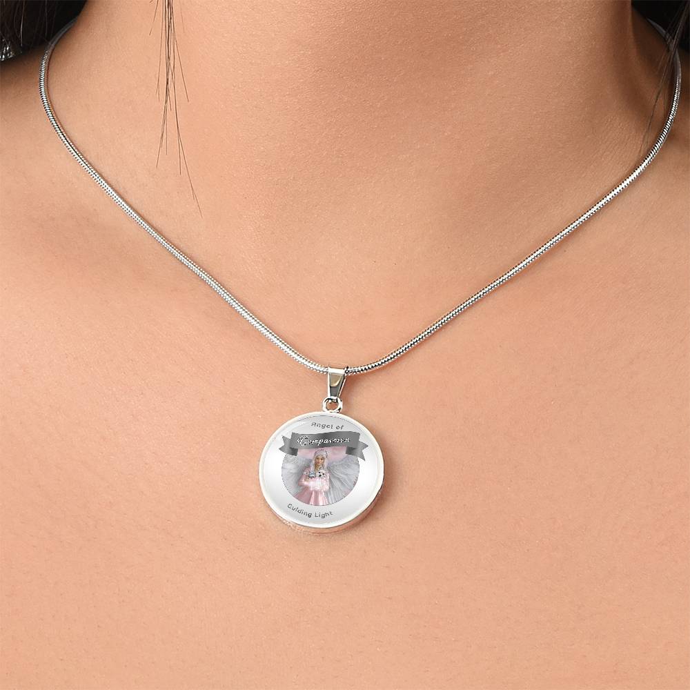 Compassion - Guardian Angel Affirmation Necklace - More Than CharmsMore Than Charms