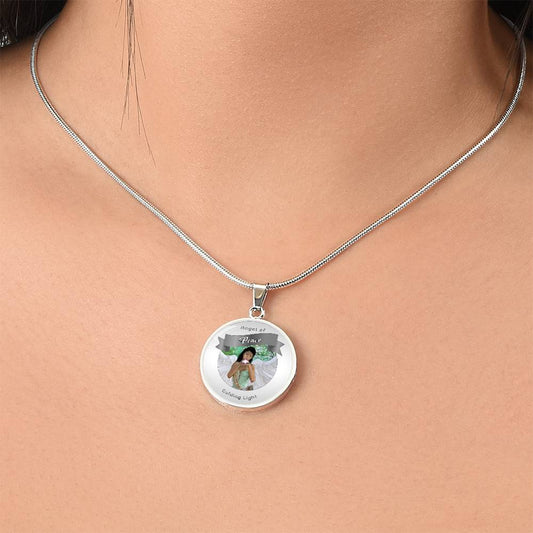 Peace - Guardian Angel Affirmation Necklace - More Than CharmsMore Than Charms