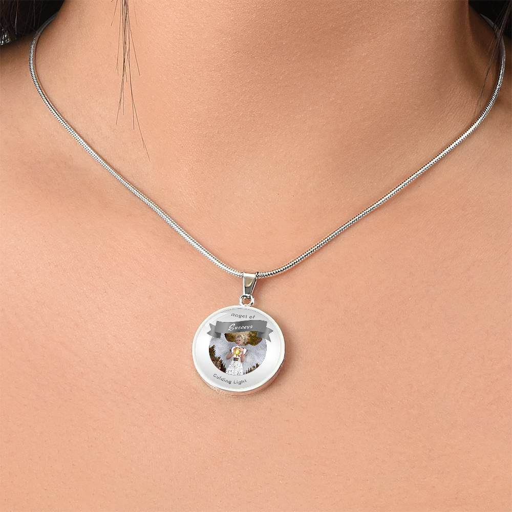 Success - Guardian Angel Affirmation Necklace - More Than CharmsMore Than Charms