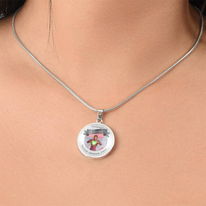 Archangel Chamuel - Affirmation Necklace For Tolerance, Discovery & Peace - More Than CharmsMore Than Charms