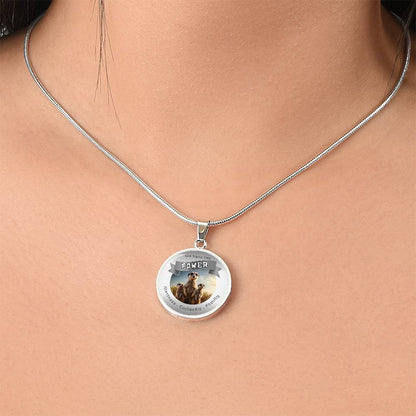 Meercat - Power Animal Affirmation Necklace - Alertness Curiosity Family- More Than CharmsMore Than Charms