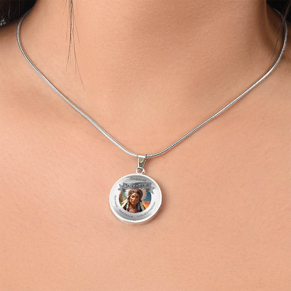 Goddess Estanatlehi - Affirmation Necklace - More Than CharmsMore Than Charms