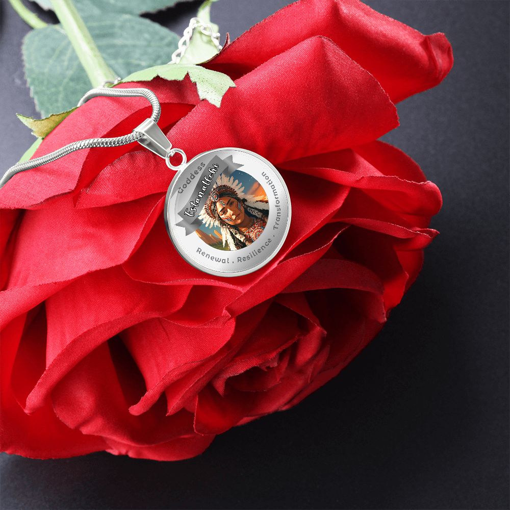 Goddess Estanatlehi - Affirmation Necklace - More Than CharmsMore Than Charms