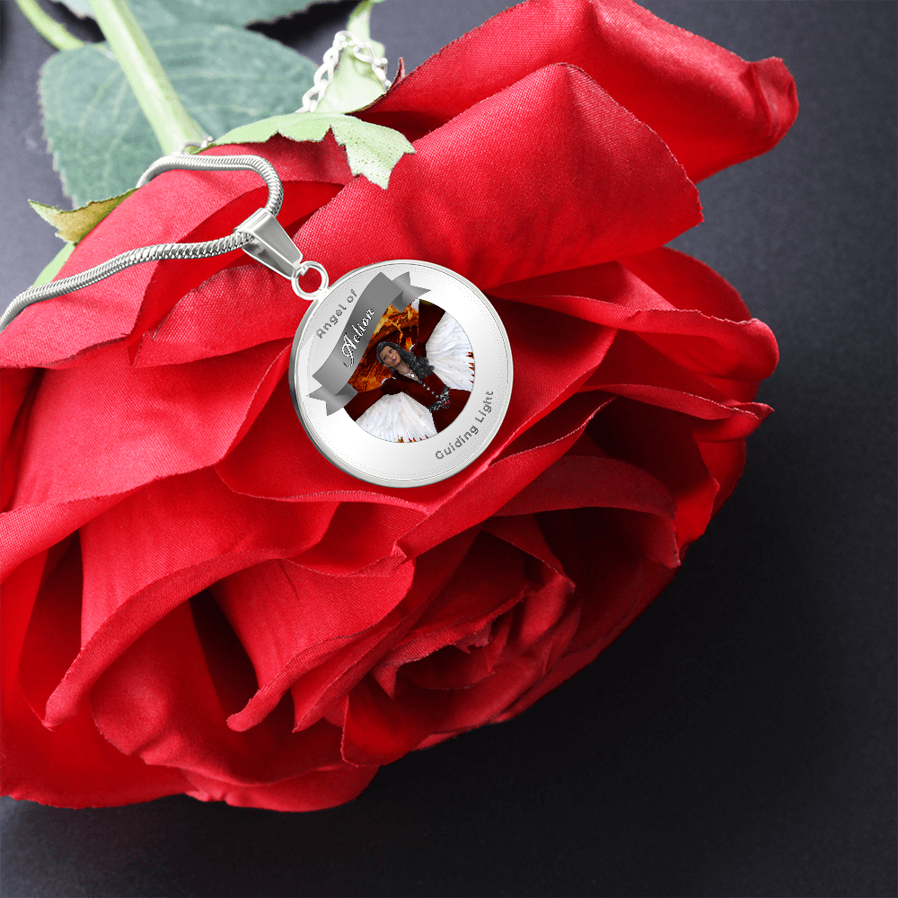 Action - Guardian Angel Affirmation Necklace - More Than CharmsMore Than Charms