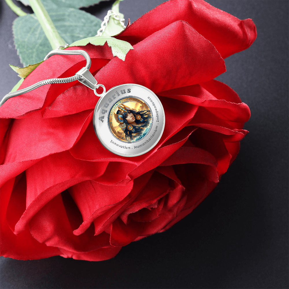 Aquarius - Affirmation Necklace - More Than CharmsMore Than Charms