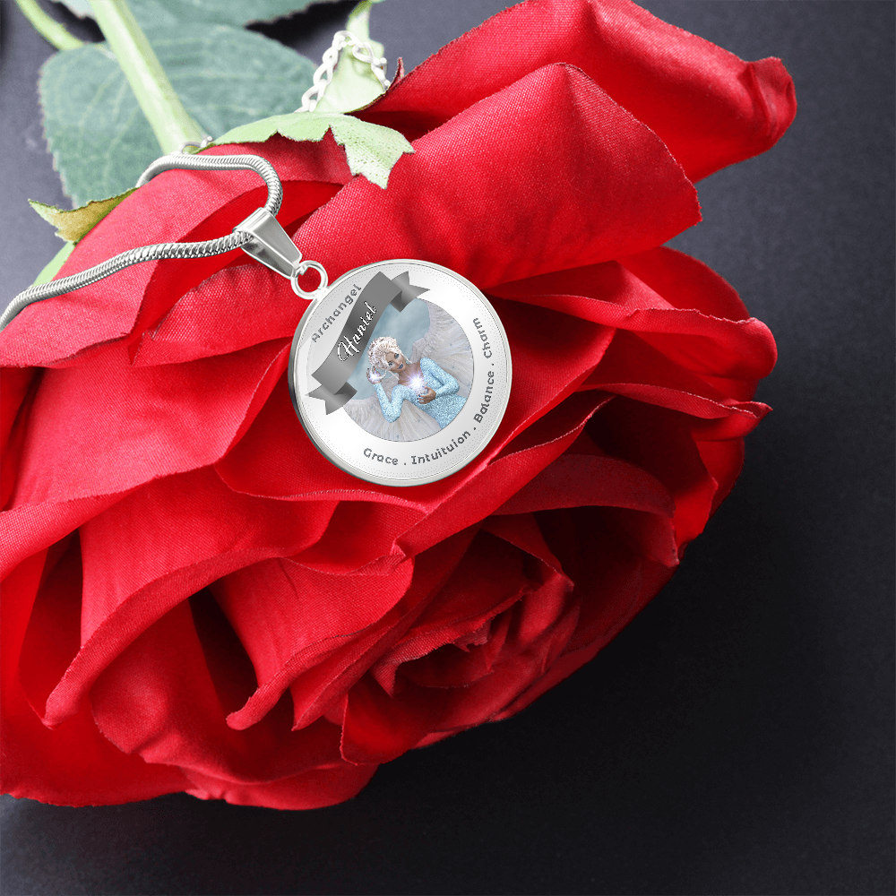 Archangel Haniel - Affirmation Necklace For Balance, Charm, Grace & Intuition - More Than CharmsMore Than Charms