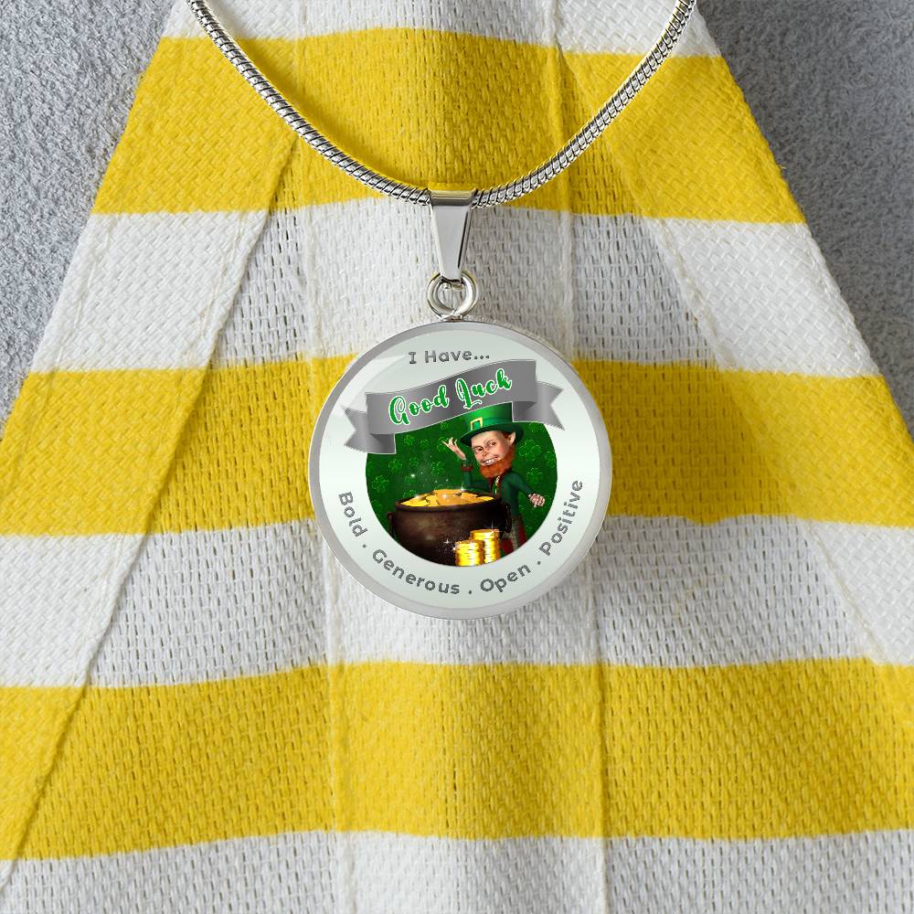 Leprechaun - Affirmation Necklace - More Than CharmsMore Than Charms