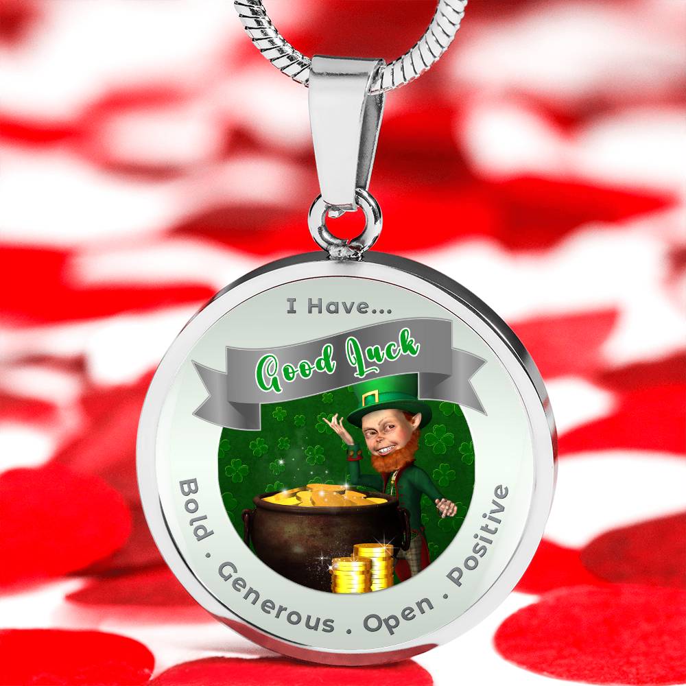 Leprechaun - Affirmation Necklace - More Than CharmsMore Than Charms