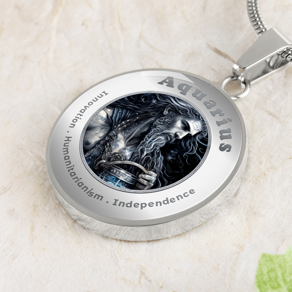 Aquarius - Affirmation Necklace - More Than CharmsMore Than Charms