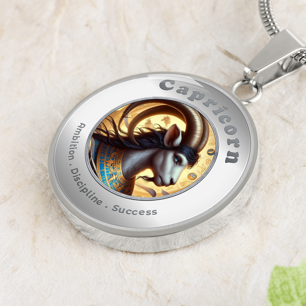 Capricorn - Affirmation Necklace - More Than CharmsMore Than Charms