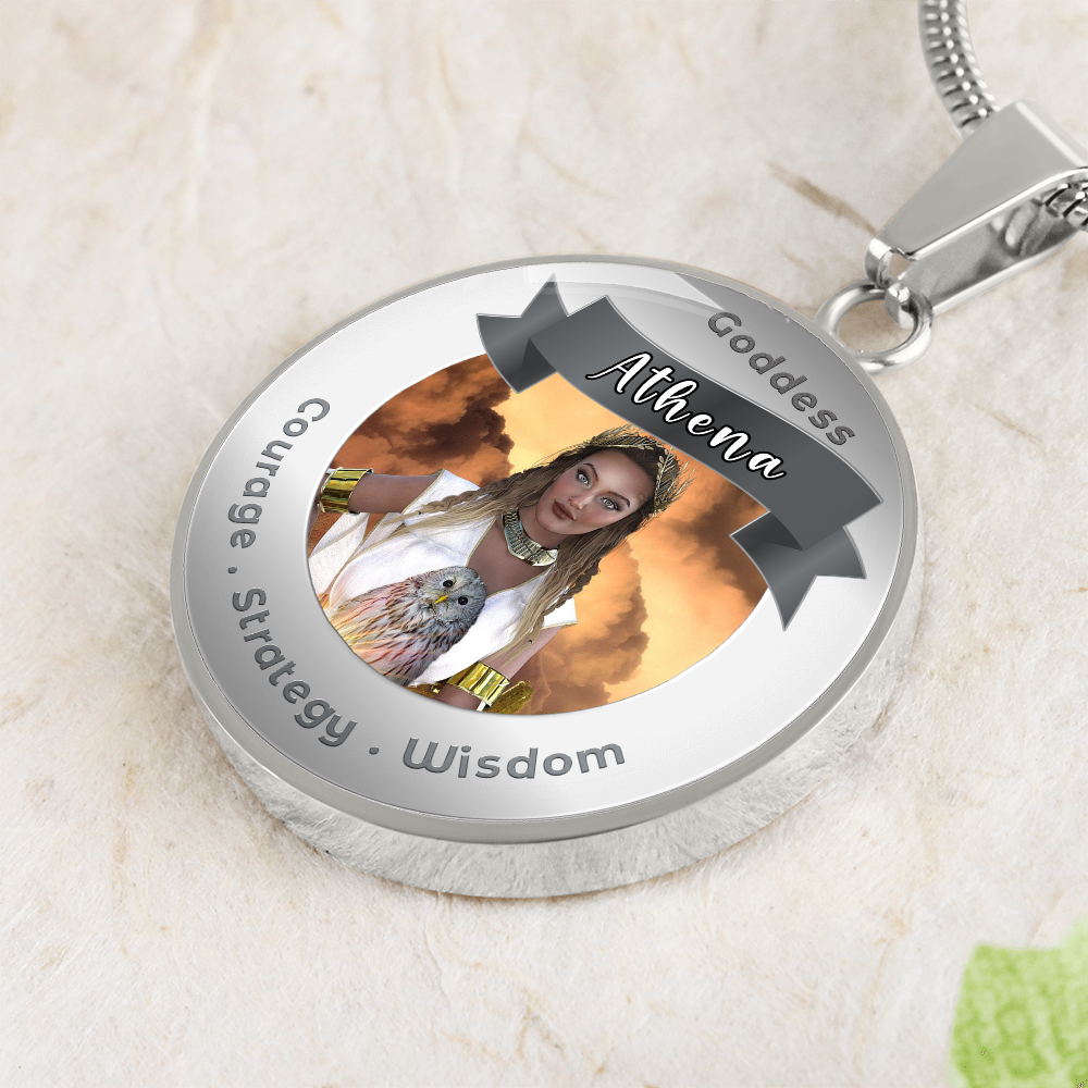 Athena - Affirmation Necklace - More Than CharmsMore Than Charms