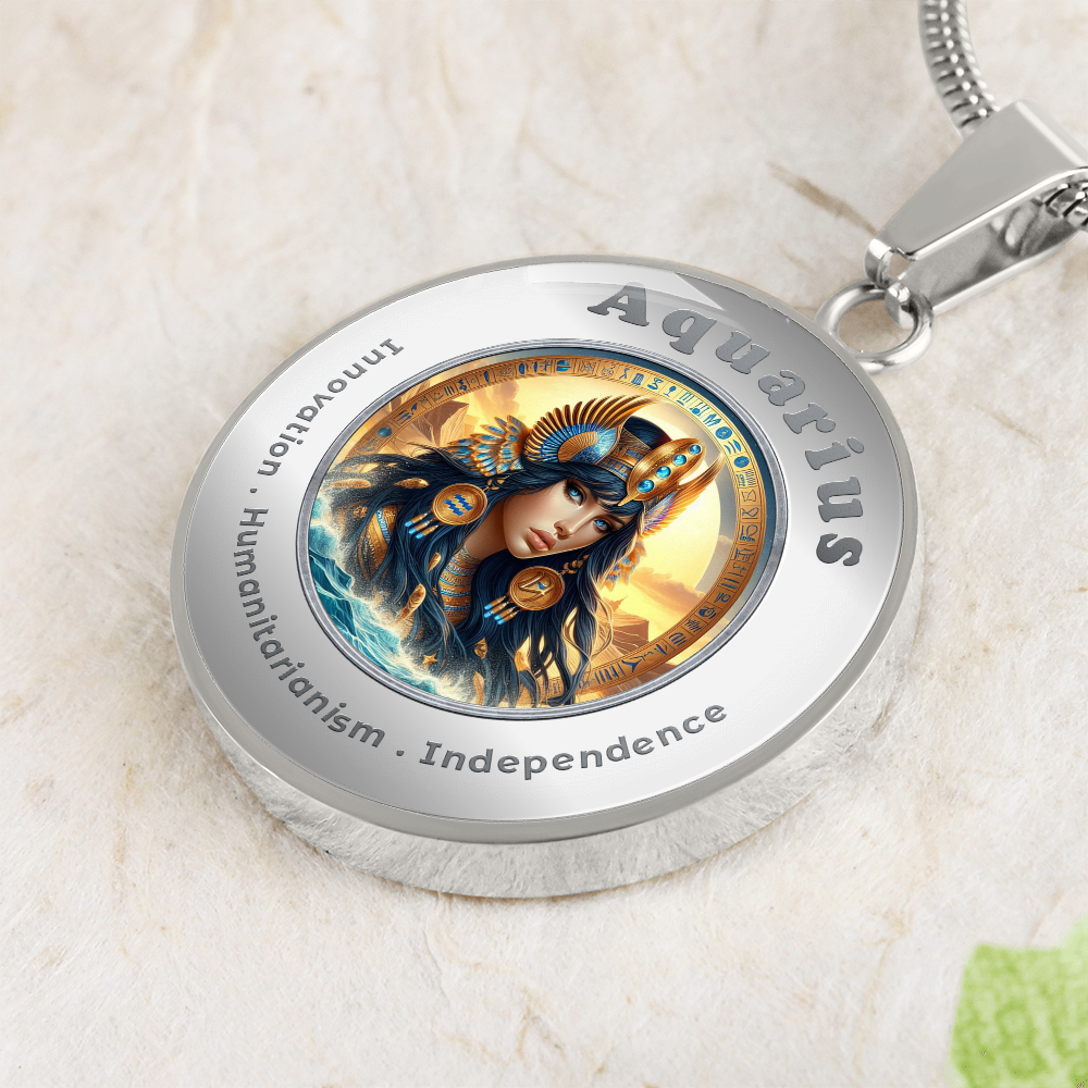 Aquarius - Affirmation Necklace - More Than CharmsMore Than Charms