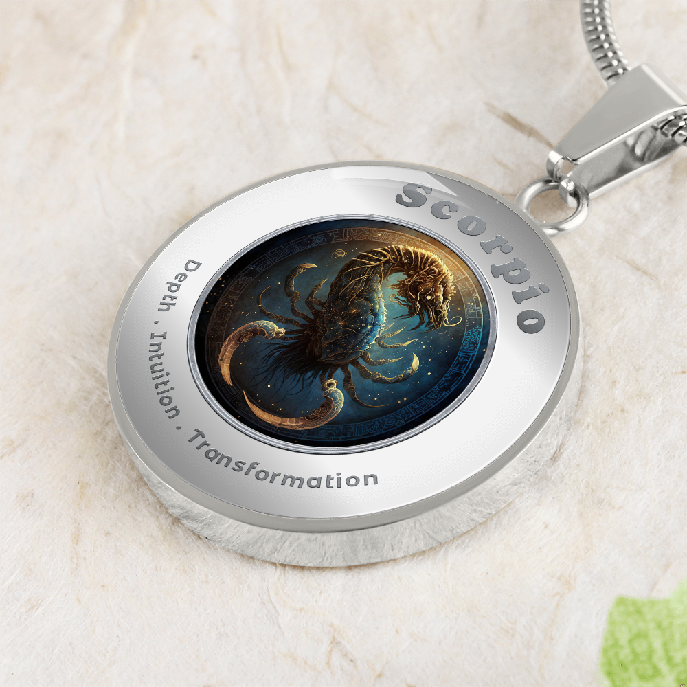 Scorpio - Affirmation Necklace - More Than CharmsMore Than Charms