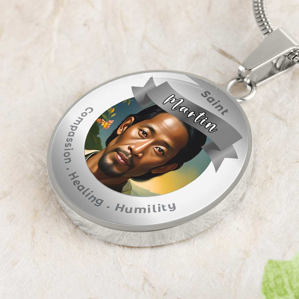 Saint Martin - Affirmation Necklace - More Than CharmsMore Than Charms