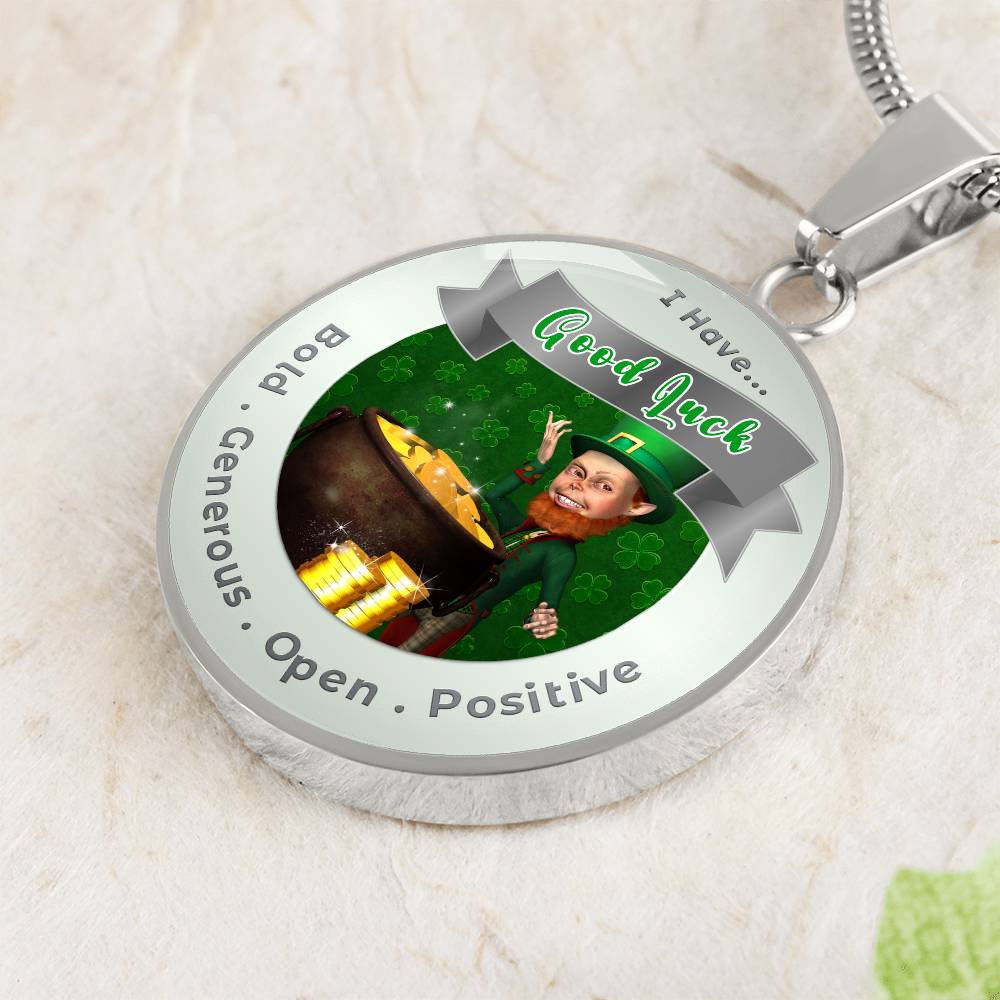Leprechaun - Affirmation Necklace - More Than CharmsMore Than Charms