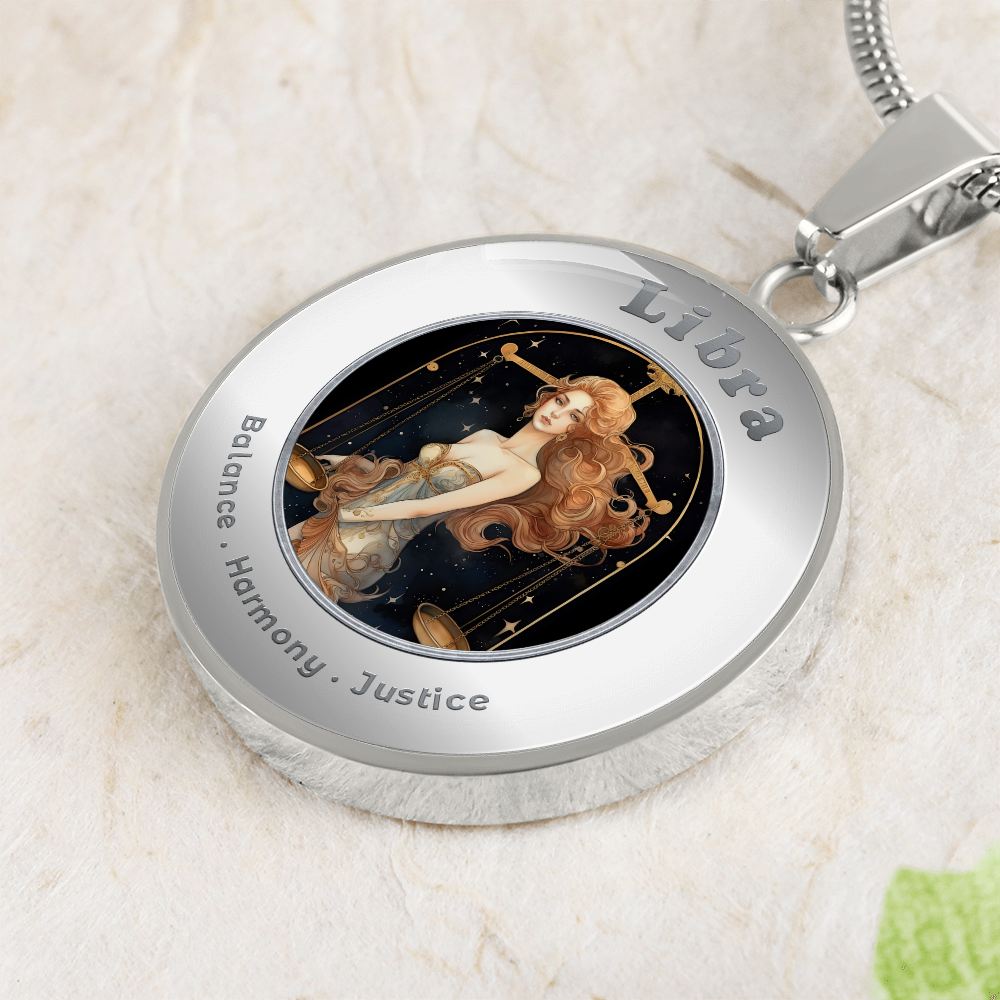 Libra- Affirmation Necklace - More Than CharmsMore Than Charms