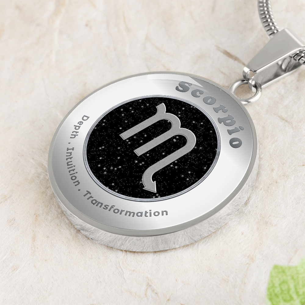 Scorpio - Affirmation Necklace - More Than CharmsMore Than Charms