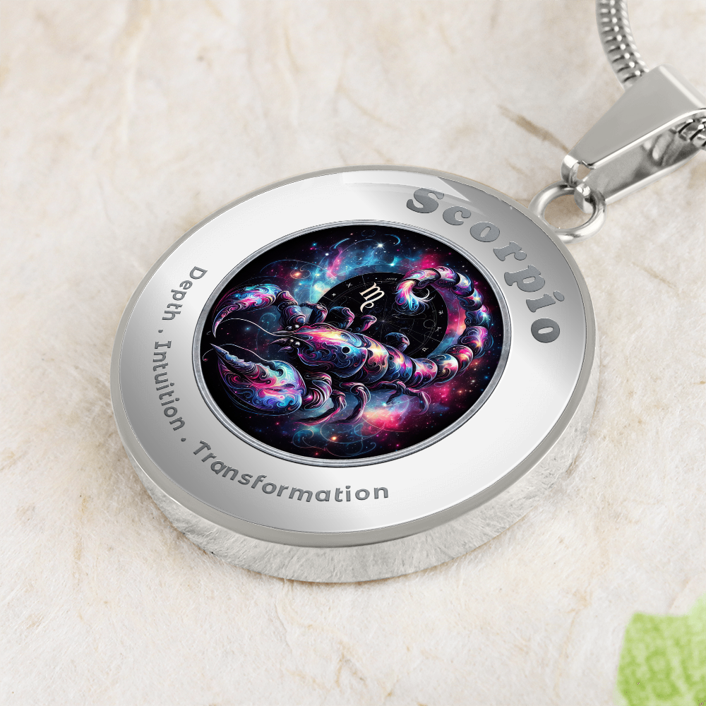 Scorpio - Affirmation Necklace - More Than CharmsMore Than Charms