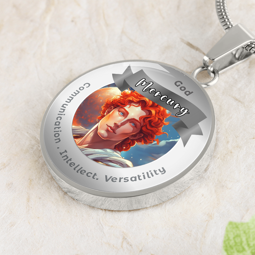 Mercury - Affirmation Necklace - More Than CharmsMore Than Charms