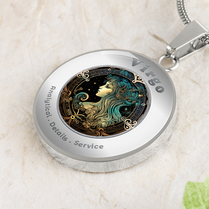 Virgo - Affirmation Necklace - More Than CharmsMore Than Charms
