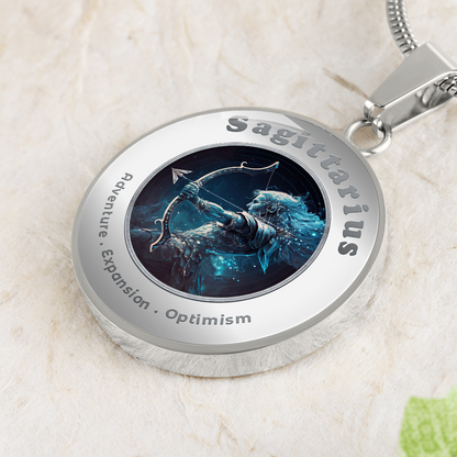 Sagittarius - Affirmation Necklace - More Than CharmsMore Than Charms
