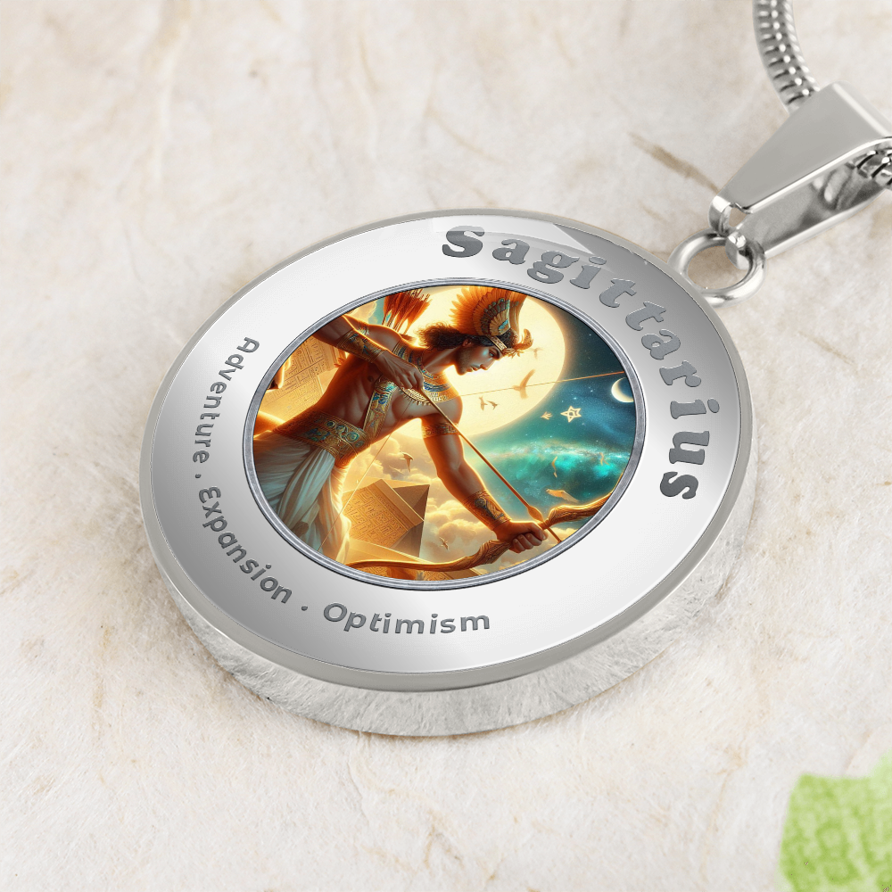 Sagittarius - Affirmation Necklace - More Than CharmsMore Than Charms
