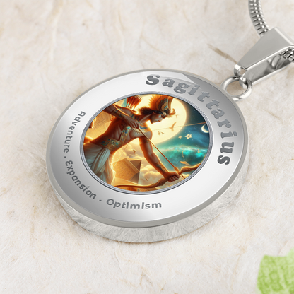 Sagittarius - Affirmation Necklace - More Than CharmsMore Than Charms