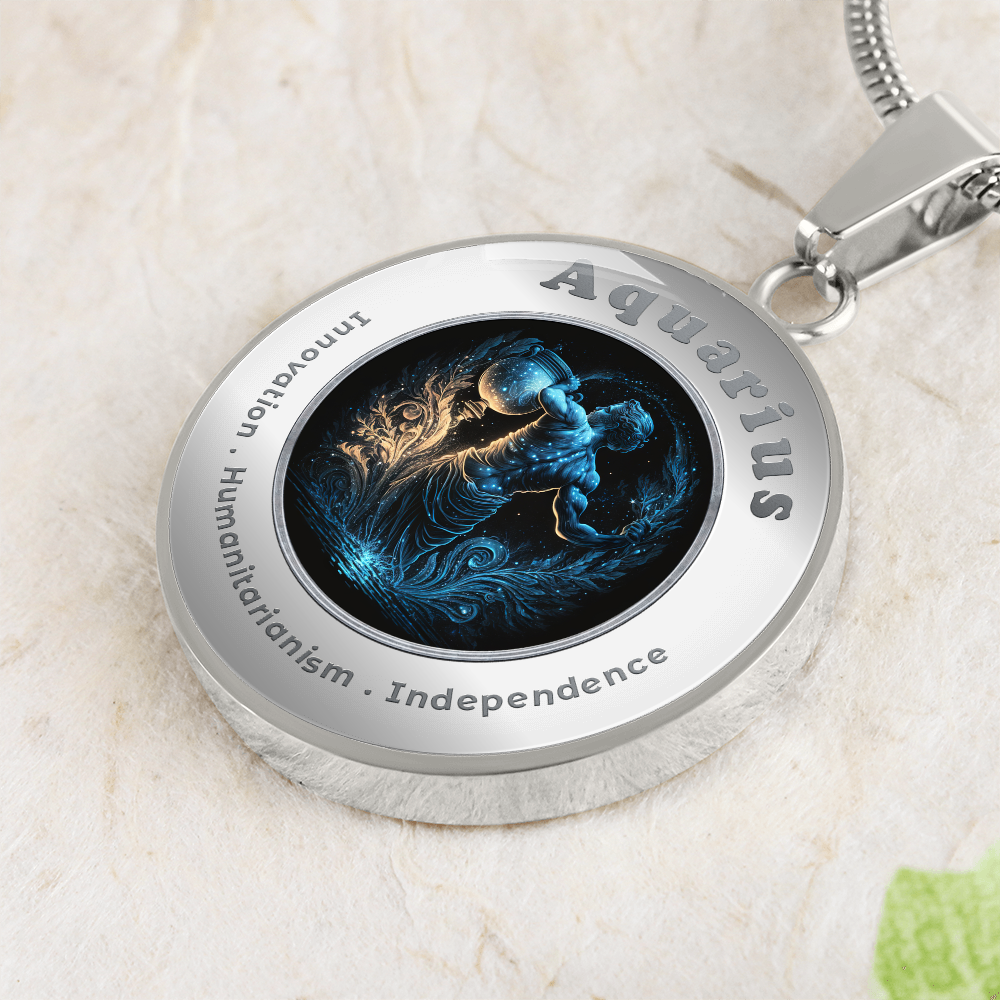 Aquarius - Affirmation Necklace - More Than CharmsMore Than Charms