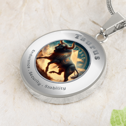Taurus - Affirmation Necklace - More Than CharmsMore Than Charms