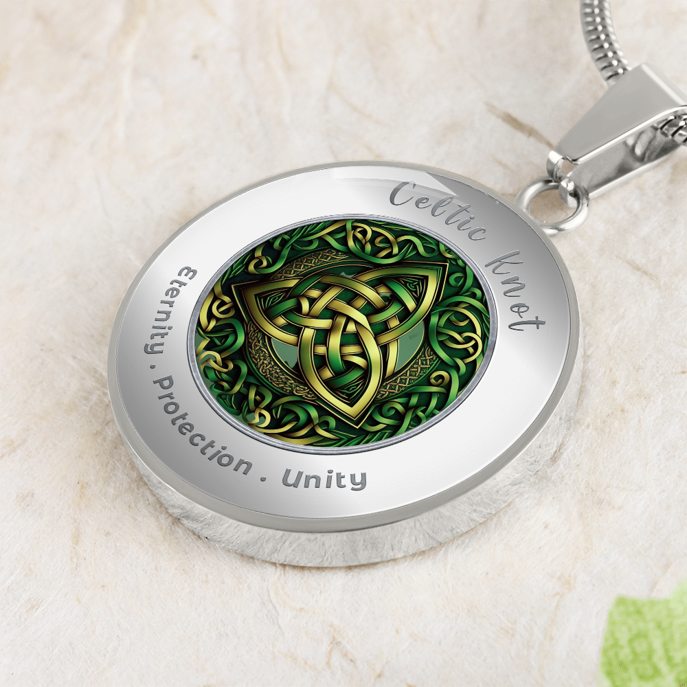 Celtic Knot - Eternity Unity Protection - Affirmation Necklace - More Than CharmsMore Than Charms