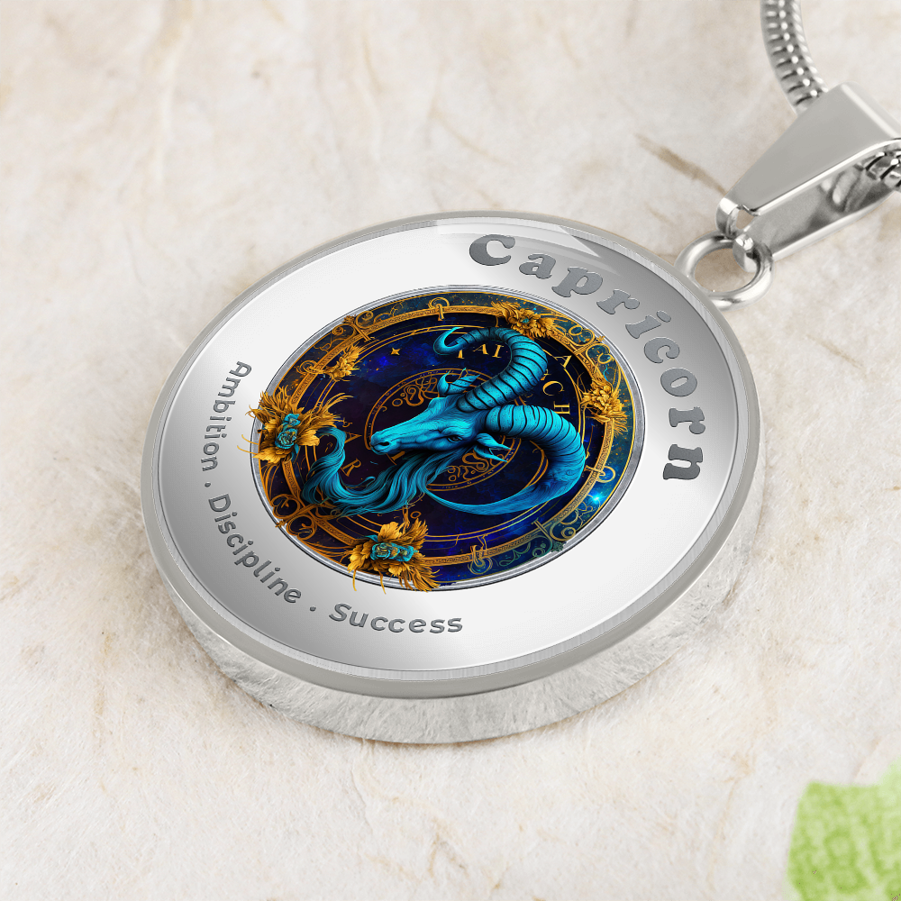 Capricorn - Affirmation Necklace - More Than CharmsMore Than Charms