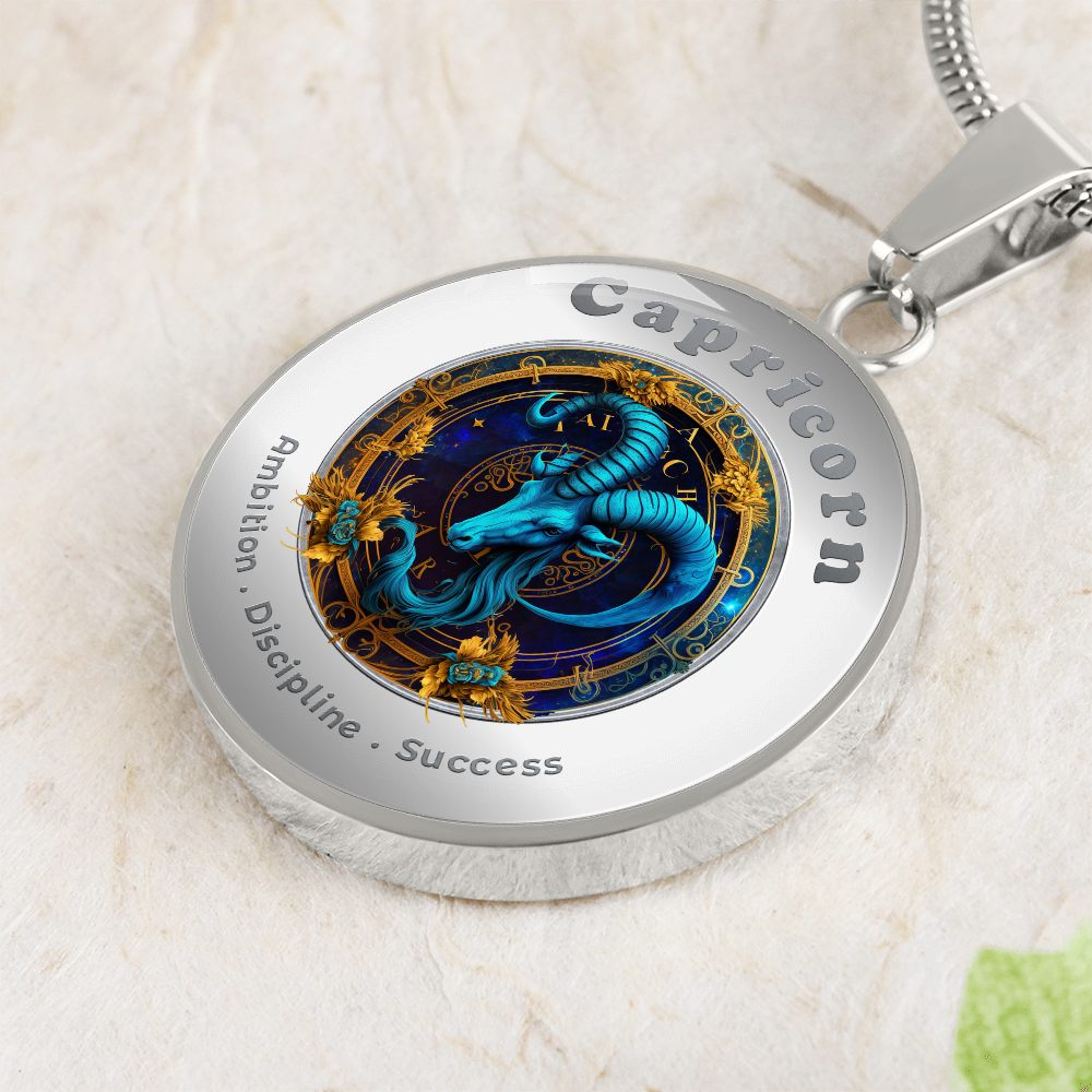 Capricorn - Affirmation Necklace - More Than CharmsMore Than Charms
