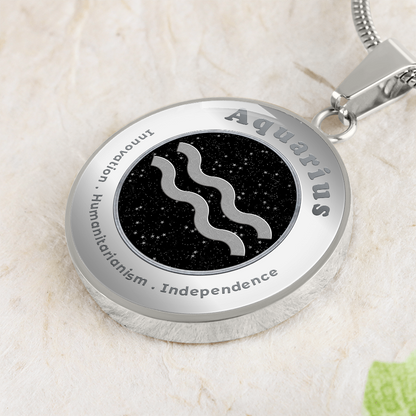 Aquarius - Affirmation Necklace - More Than CharmsMore Than Charms
