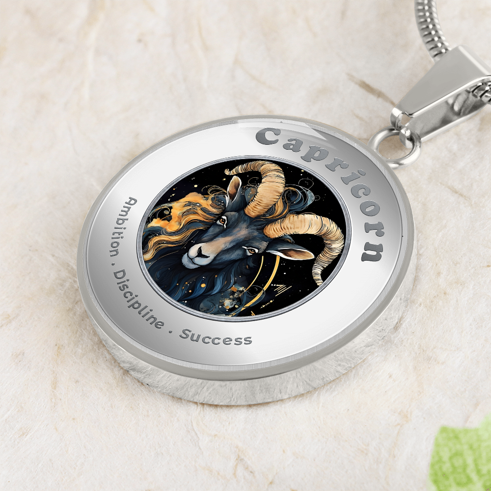Capricorn - Affirmation Necklace - More Than CharmsMore Than Charms