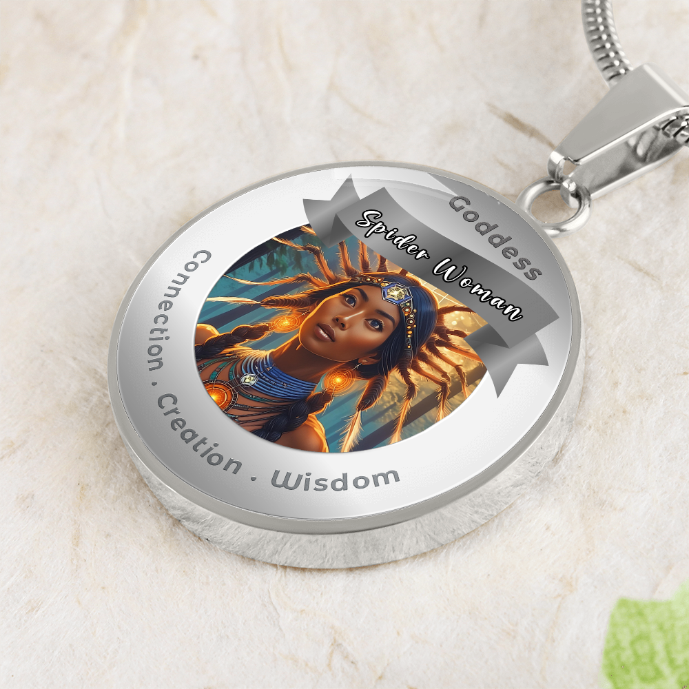 Spider Woman - Affirmation Necklace - More Than CharmsMore Than Charms