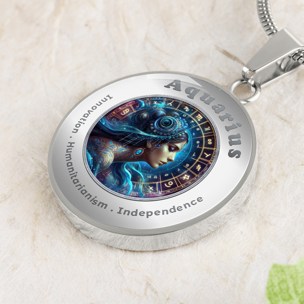Aquarius - Affirmation Necklace - More Than CharmsMore Than Charms