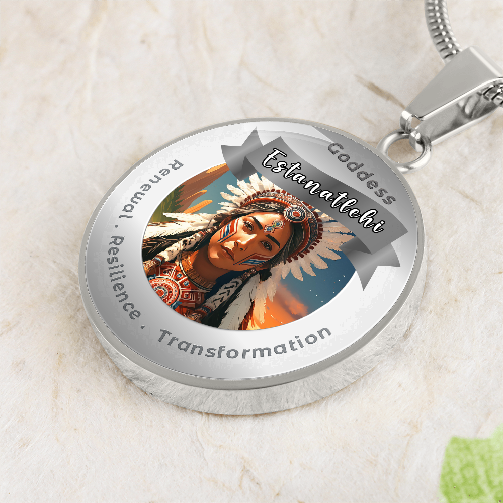 Goddess Estanatlehi - Affirmation Necklace - More Than CharmsMore Than Charms