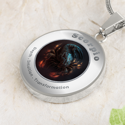 Scorpio - Affirmation Necklace - More Than CharmsMore Than Charms