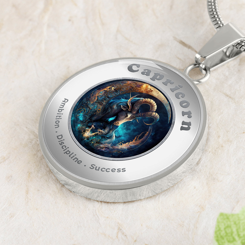 Capricorn - Affirmation Necklace - More Than CharmsMore Than Charms